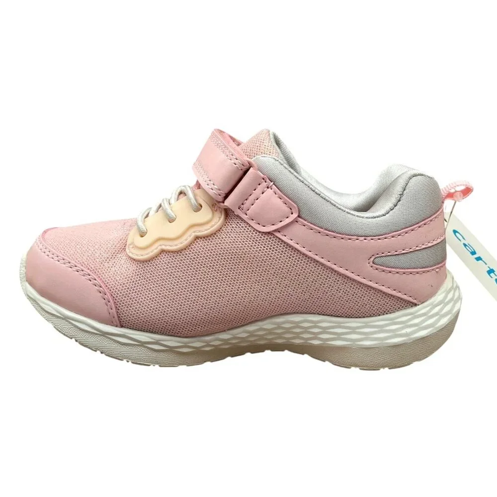 Carter's Toddler Girls‎ Slip-on Casual Sneakers Size 10 Light Pink Lightweight